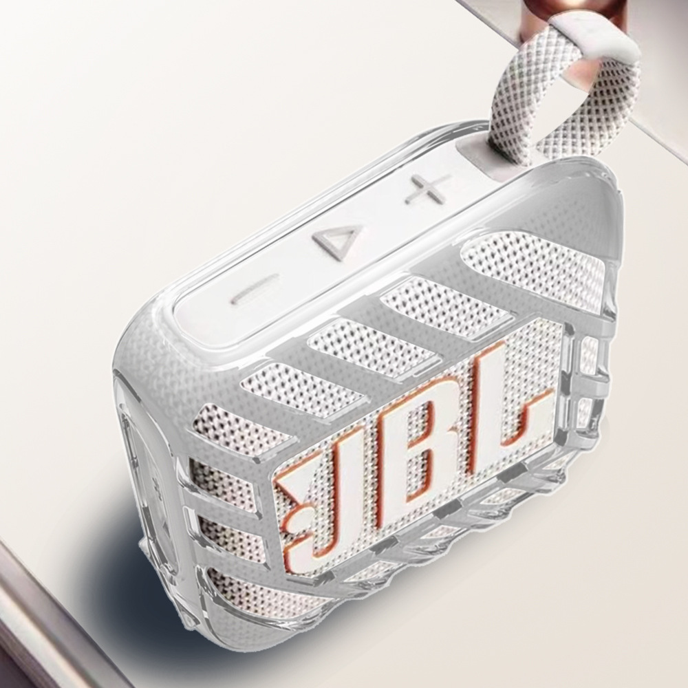 Jbl Speaker Go 4 - غطاء حماية شفاف من مادة TPU