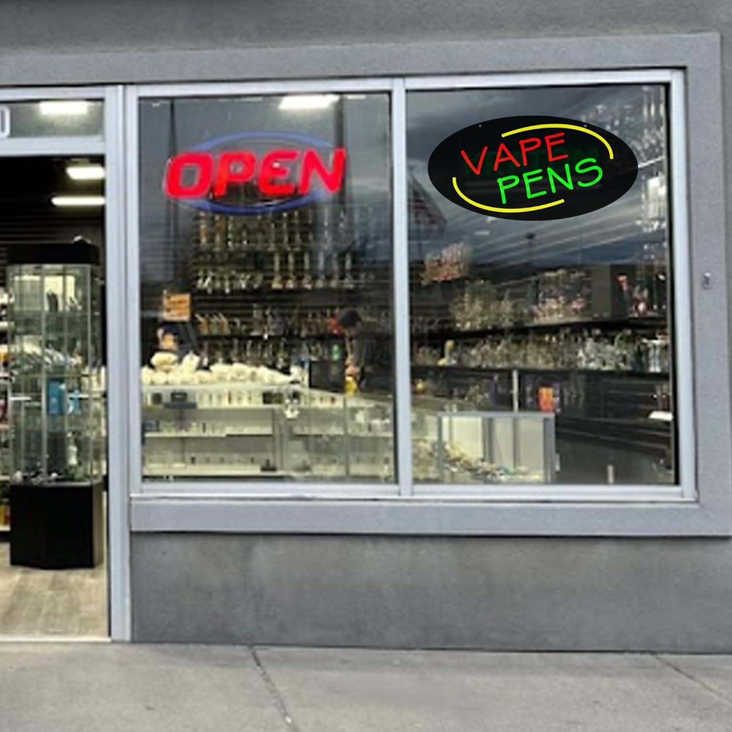 لافتة نيون بإضاءة LED قابلة لل - مراجعة Vaping Store وسعره