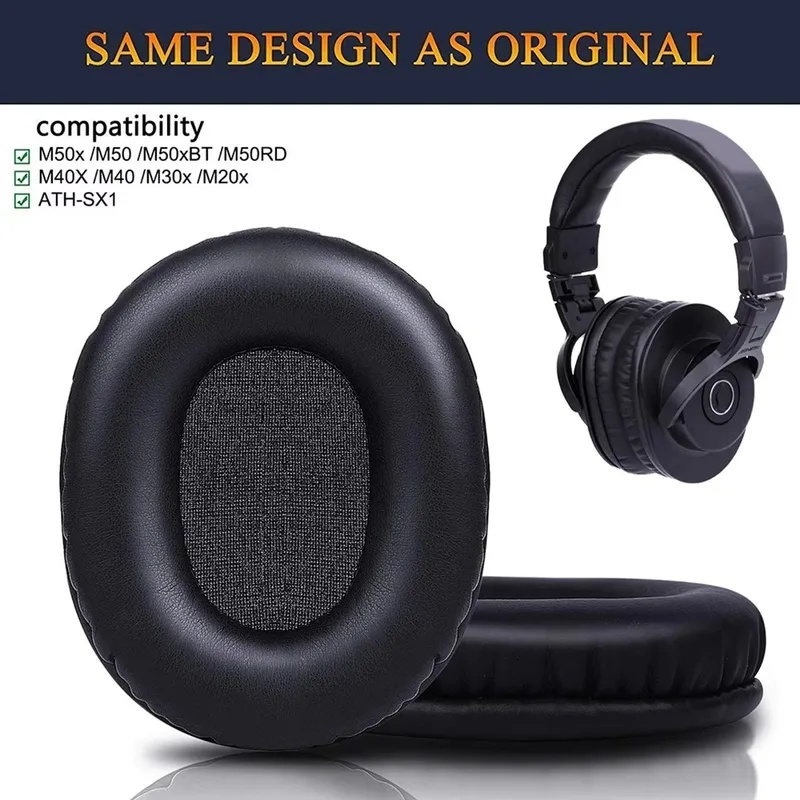 وسادات أذن بديلة من الإسفنج لط - مراجعة Audio Technica Headphone Ath-M20X وسعره