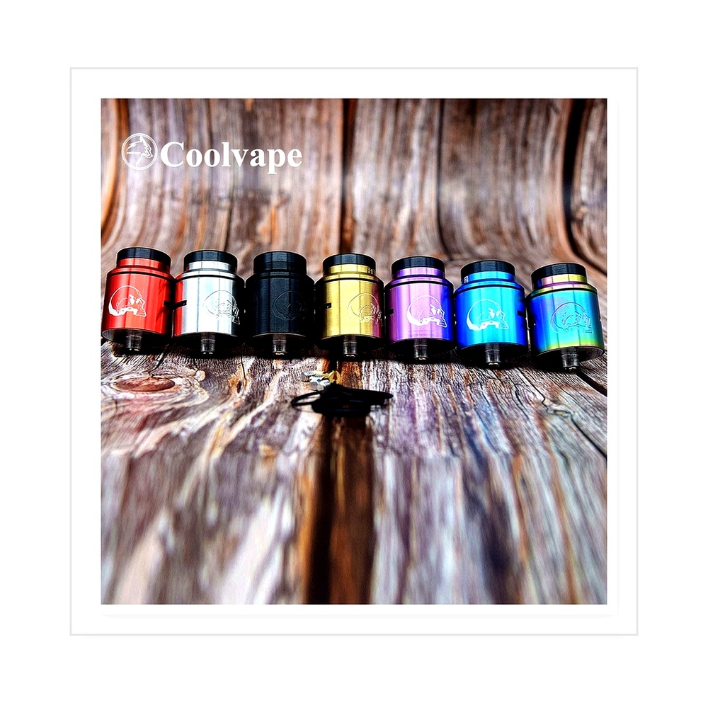 WOLFCOOL C2MNT RDA - جهاز تبخي - مراجعة Accessories For Vaping وسعره