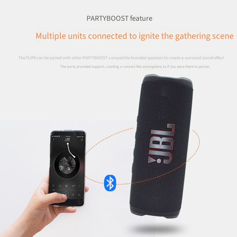 مكبر صوت محمول JBL FLIP6 بتقني - مراجعة Jbl Speaker Flip 6 وسعره