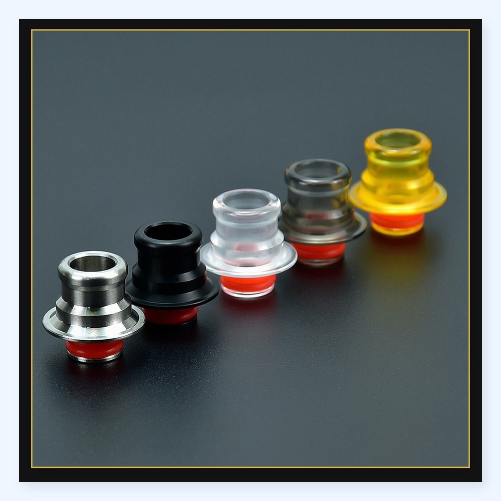 طرف تدخين مقاوم للحرارة 510 من - مراجعة Accessories For Vaping وسعره